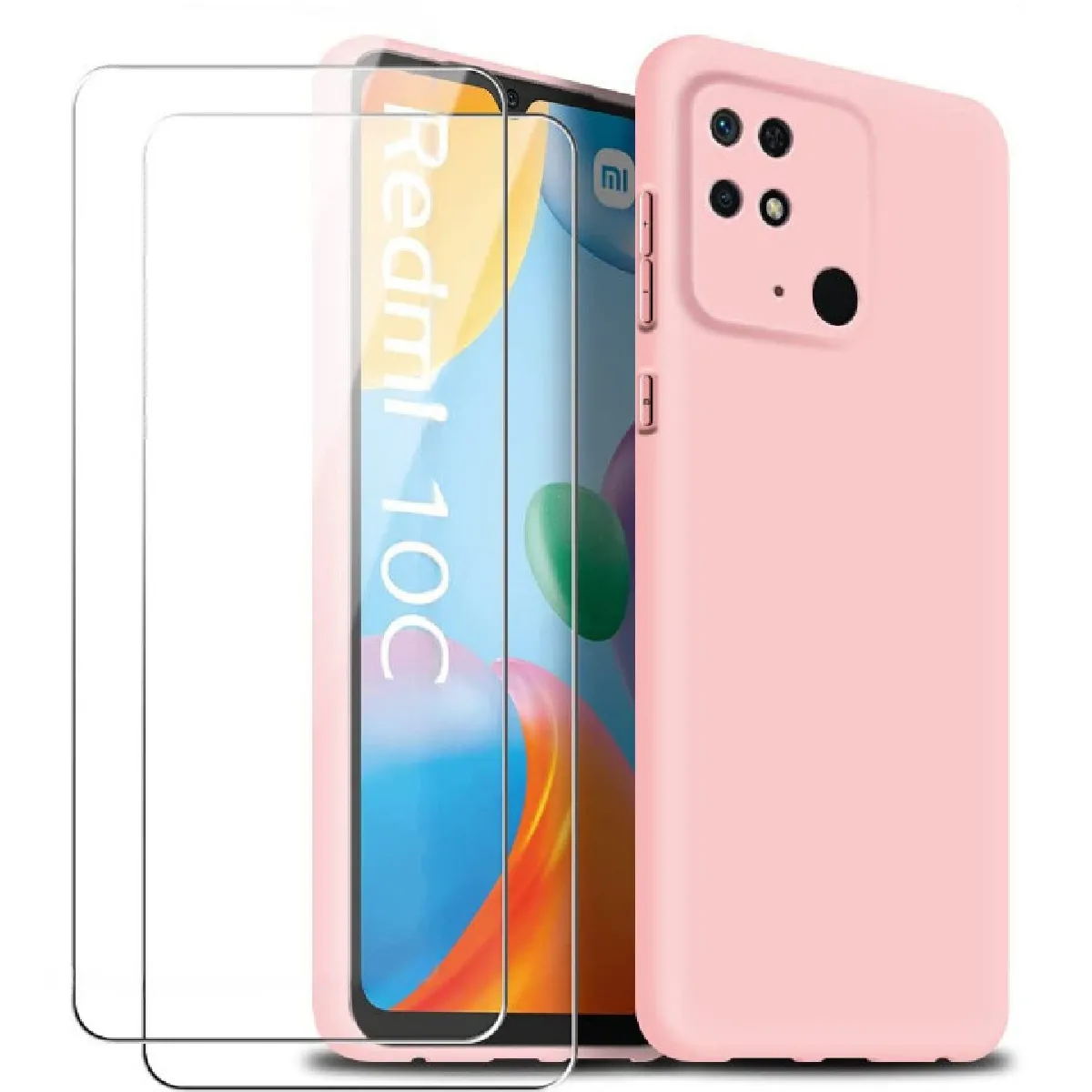 Little Boutik Rose Coque Pour Smartphone Xiaomi Redmi 10C