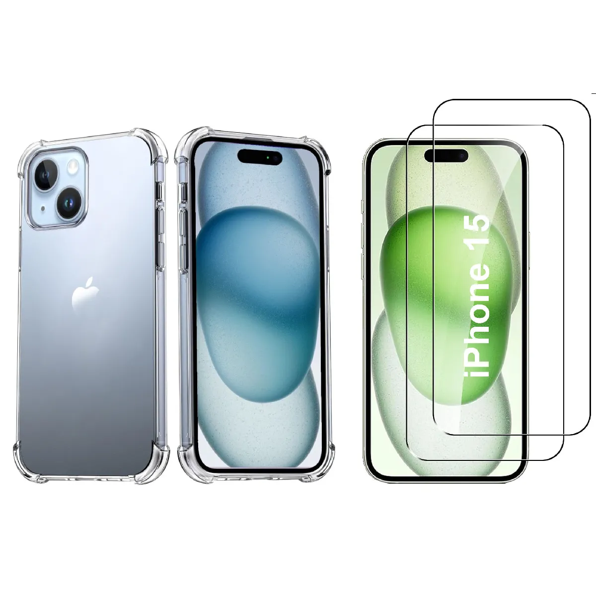 Little Boutik Coque Apple Iphone 15 - Transparent