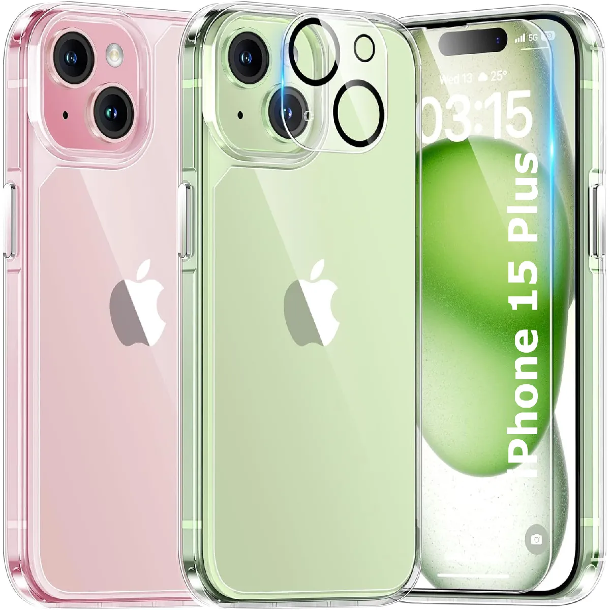 Little Boutik Coque Apple Iphone 15 Plus - Transparente