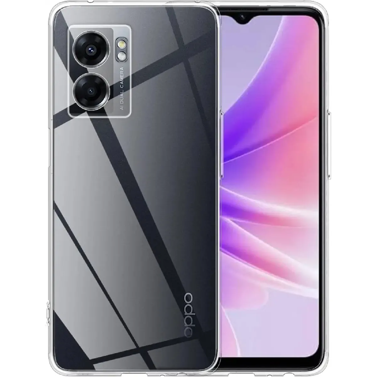 Little Boutik Coque Smartphone Oppo A77 5G / A57 5G - Transparent