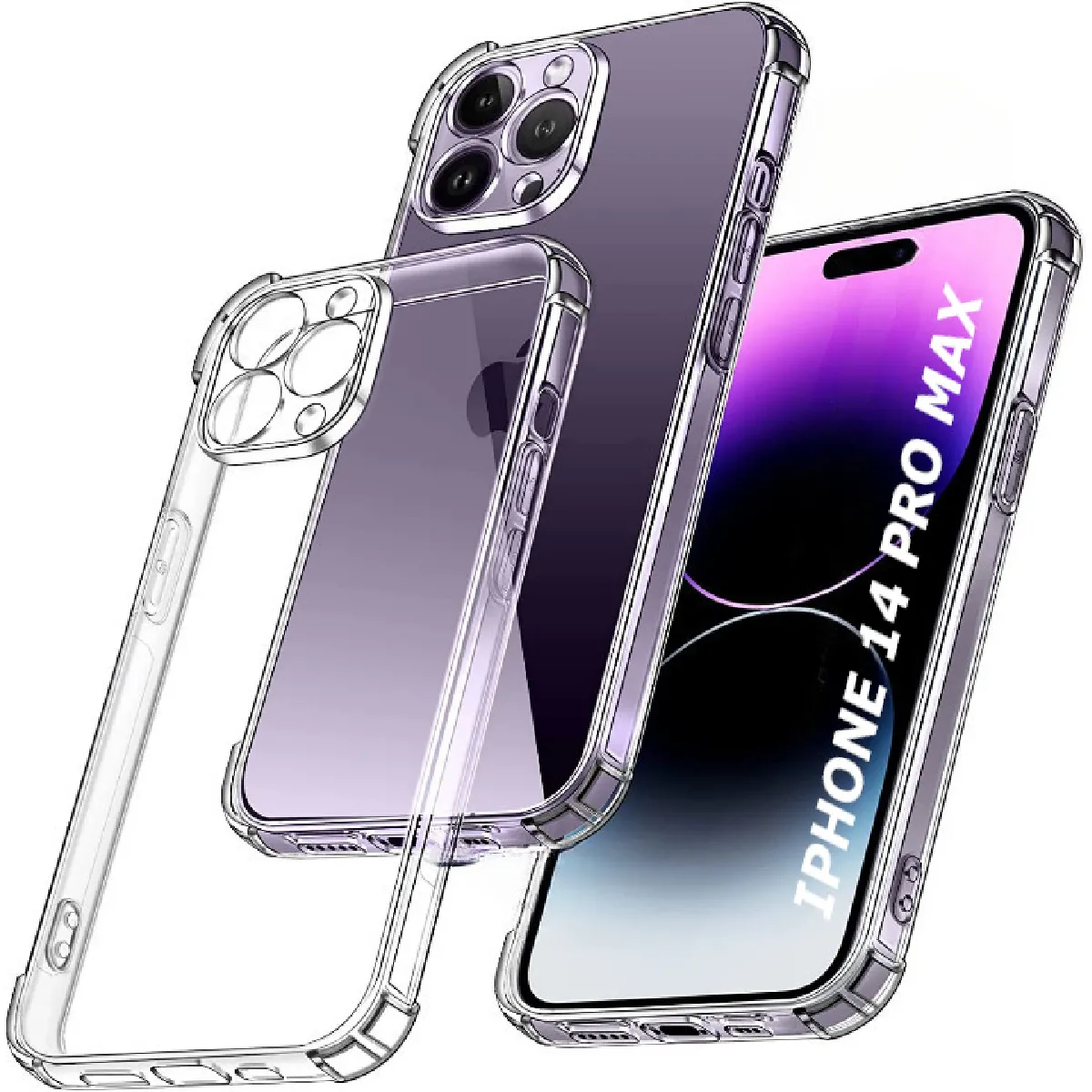 Little Boutik Coque Apple Iphone 14 Pro Max - Transparente