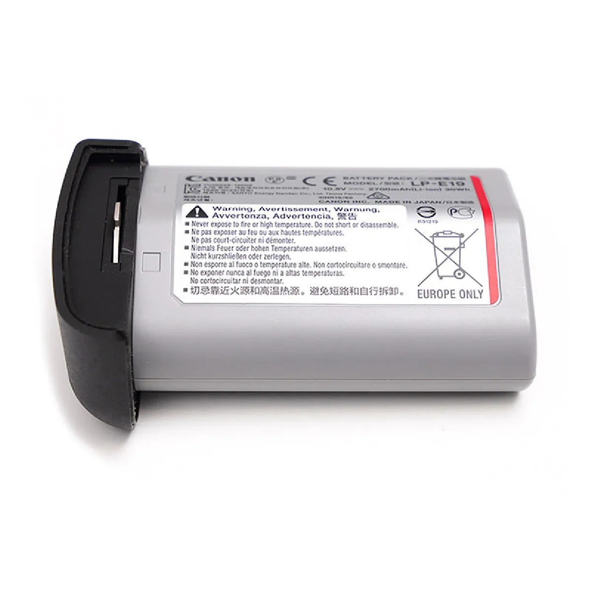 Batterie Canon LP-E19 – 2750 mAh, Compatible EOS R3, 1DX MKIII - vue 7
