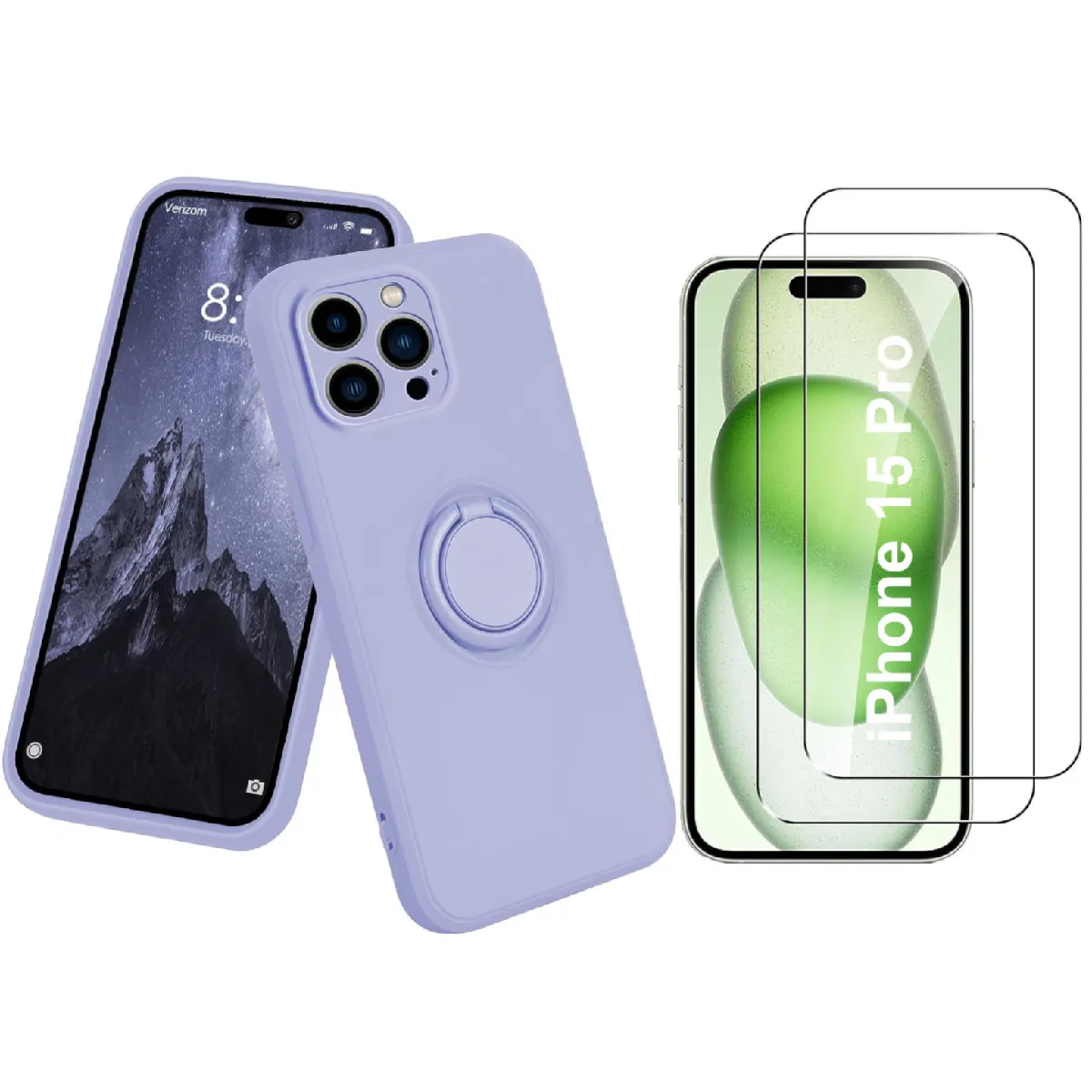 Little Boutik Violet Coque Apple Iphone 15 Pro