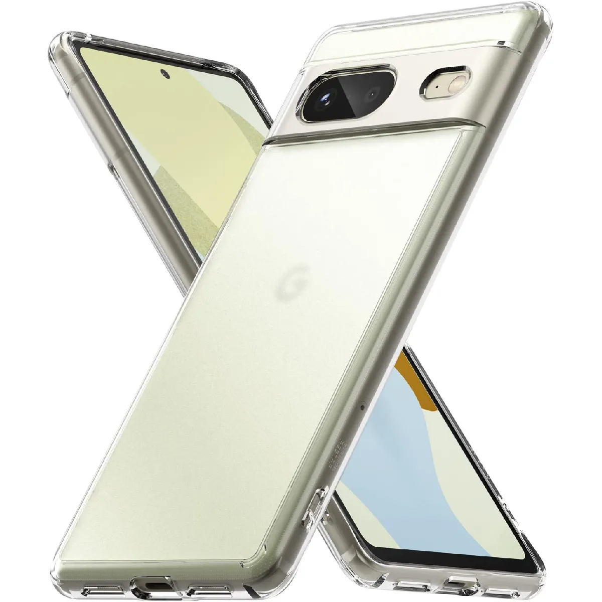 Little Boutik Coque En Silicone Google Pixel 7 5G - Transparent