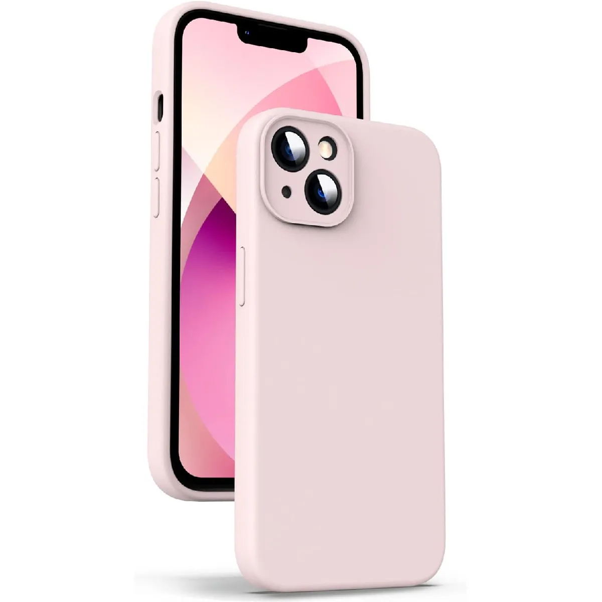Little Boutik Rose Coque En Silicone Apple Iphone 13 Mini