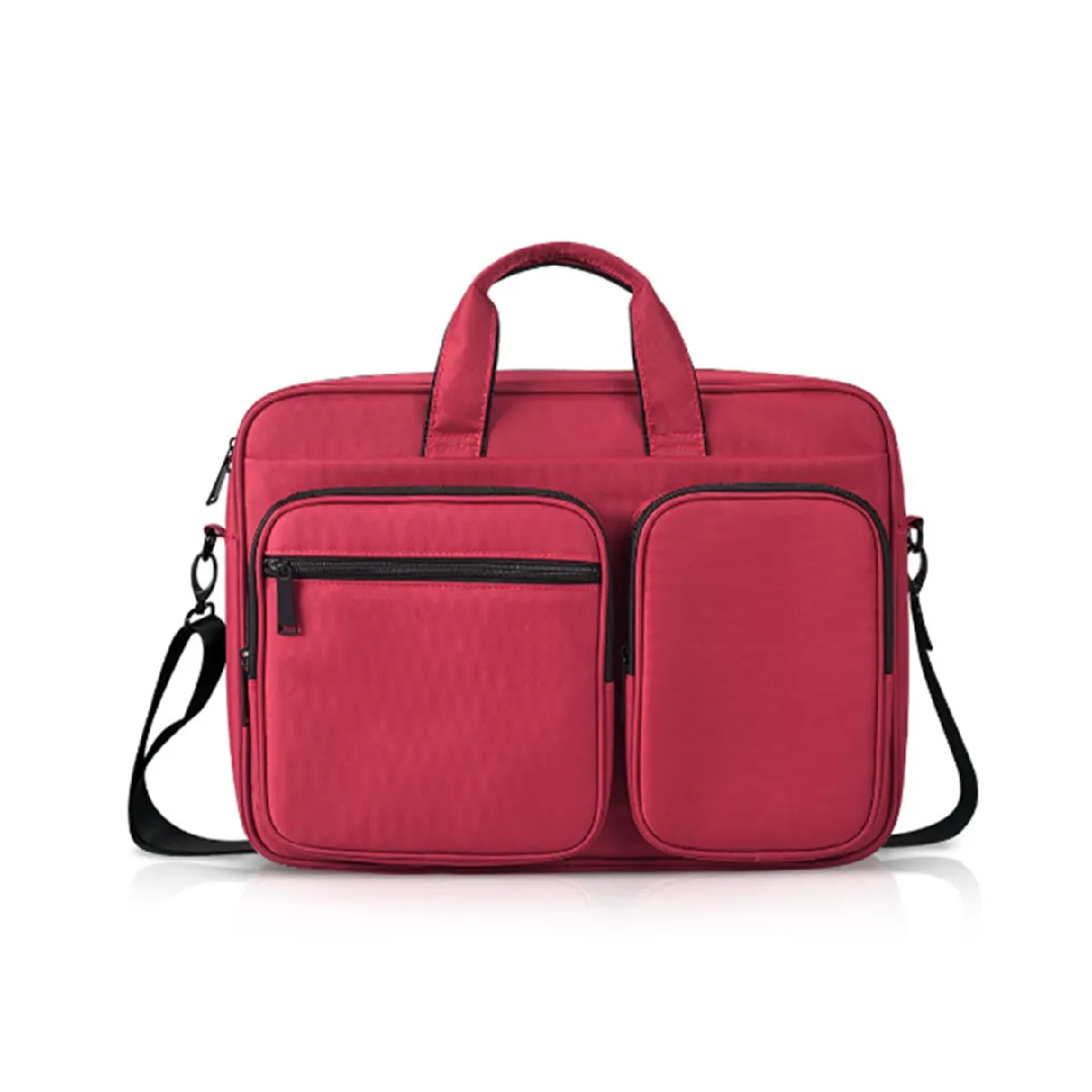 Sac à bandoulière pour ordinateur portable 13,3 pouces, adapté à Apple, Huawei, Xiaomi - rouge