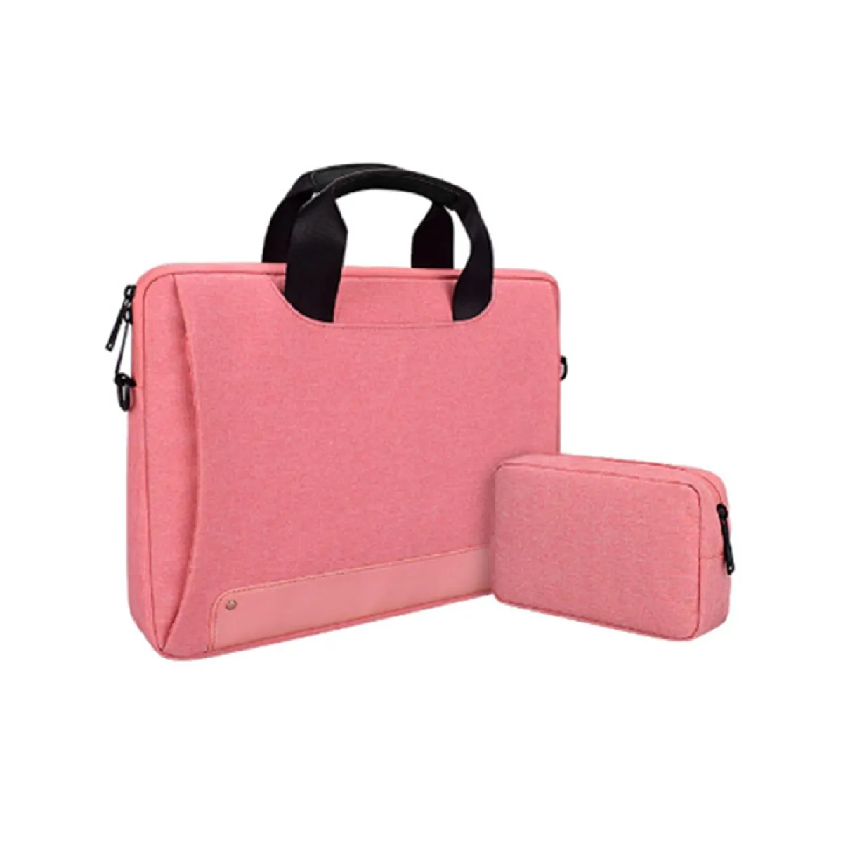 Sac étanche et résistant 14,1 pouces pour ordinateur portable - doublure professionnelle Rose