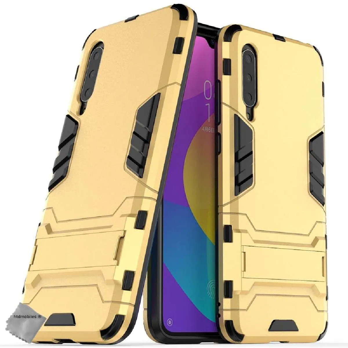 Htdmobiles Coque Rigide Xiaomi Mi 9 Lite - Or