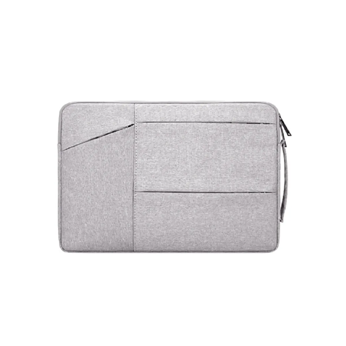 Sac pour ordinateur portable 14,1 pouces, étanche et résistant, doublure pour sac d'exposition - gris