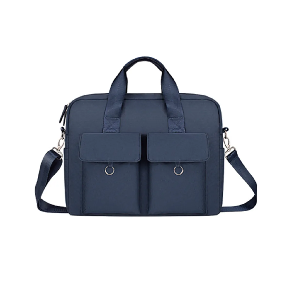Sac pour ordinateur portable 13,3 pouces, étanche et résistant, doublure avec petit sac - Bleu