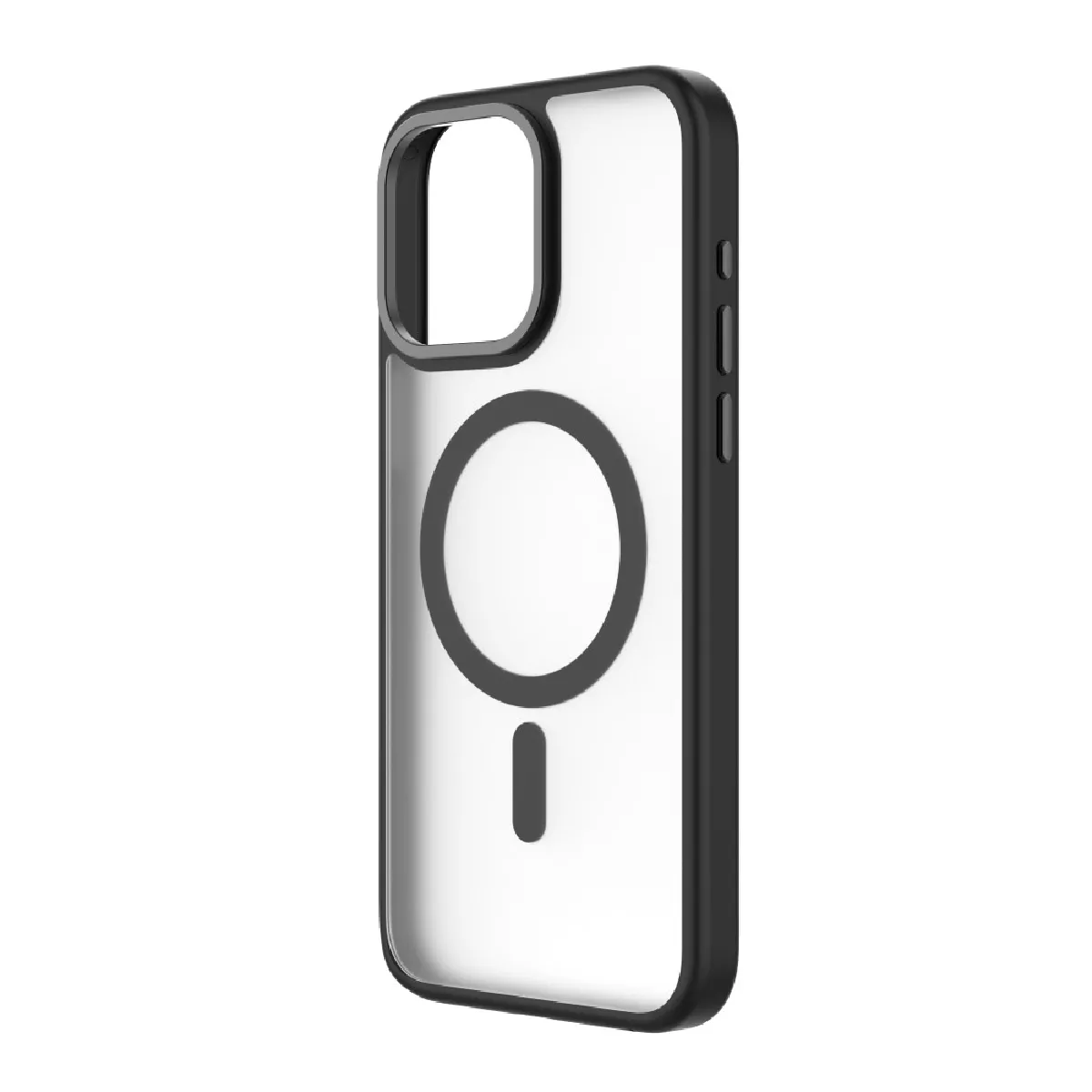 Coque bumper QDOS Iphone 15 Pro Max MagSafe Hybrid Noir