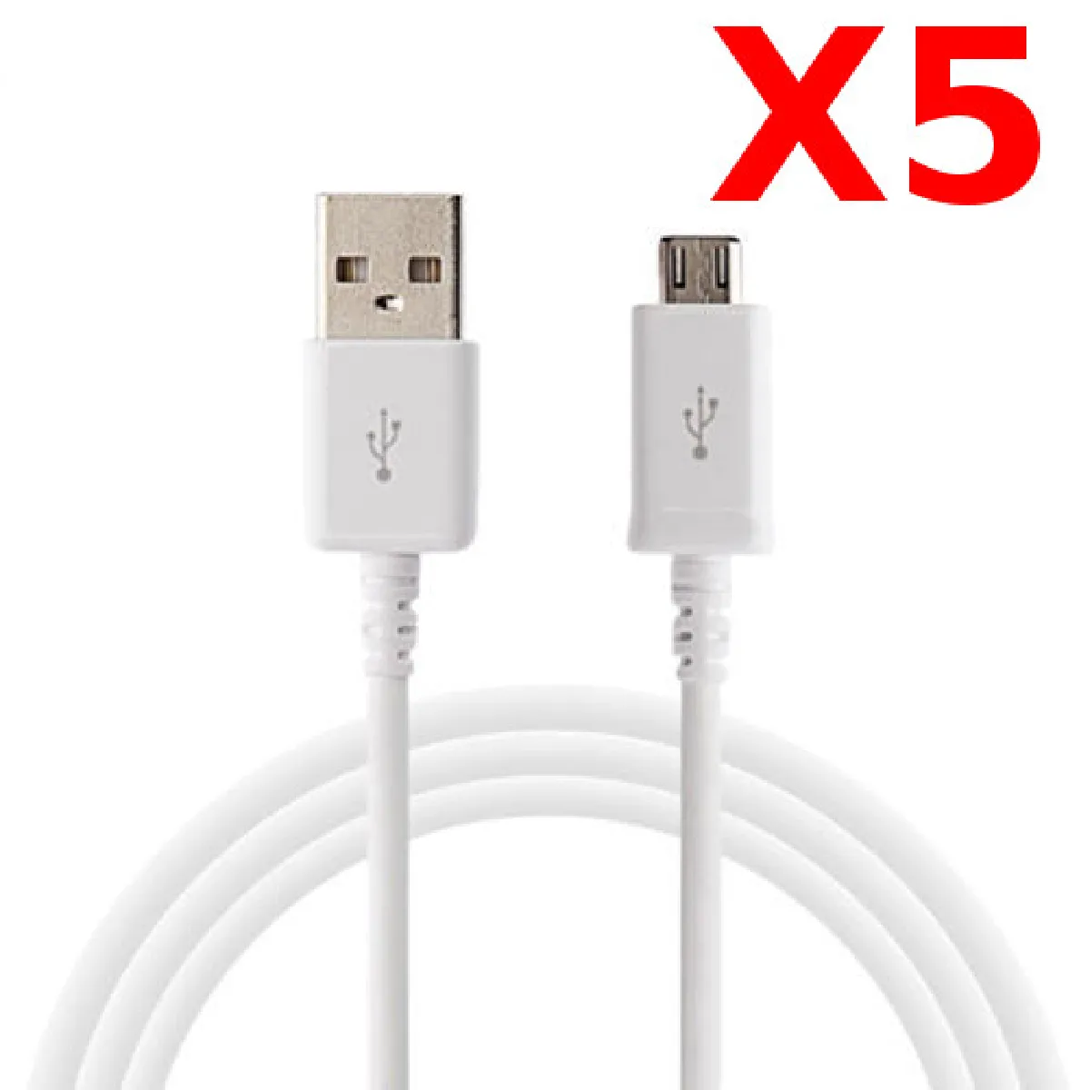 Little Boutik Blanc Câble Micro Usb De Charge Et Synchronisation - 1 M