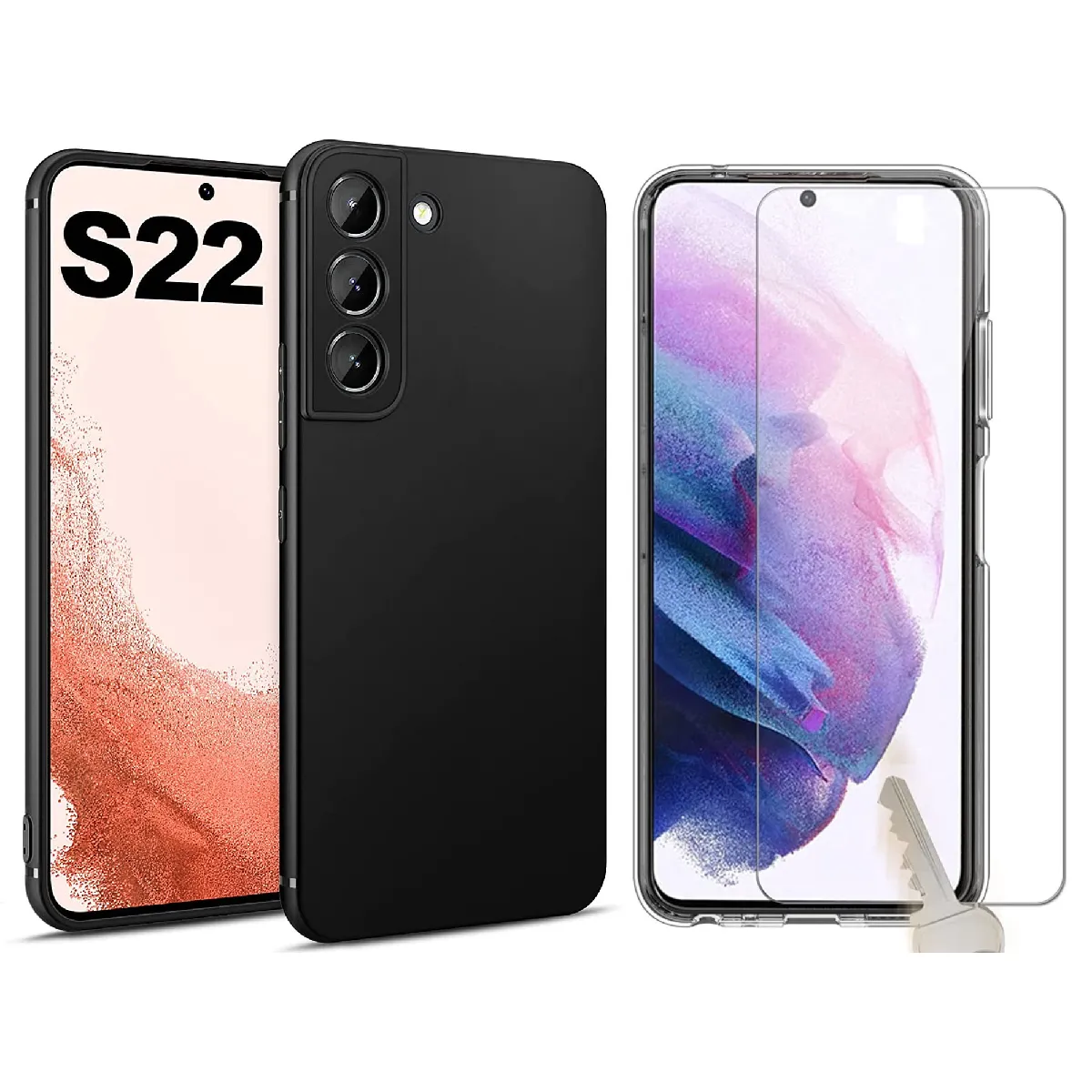 Little Boutik Noir Coque Samsung Galaxy S22 Plus 5G