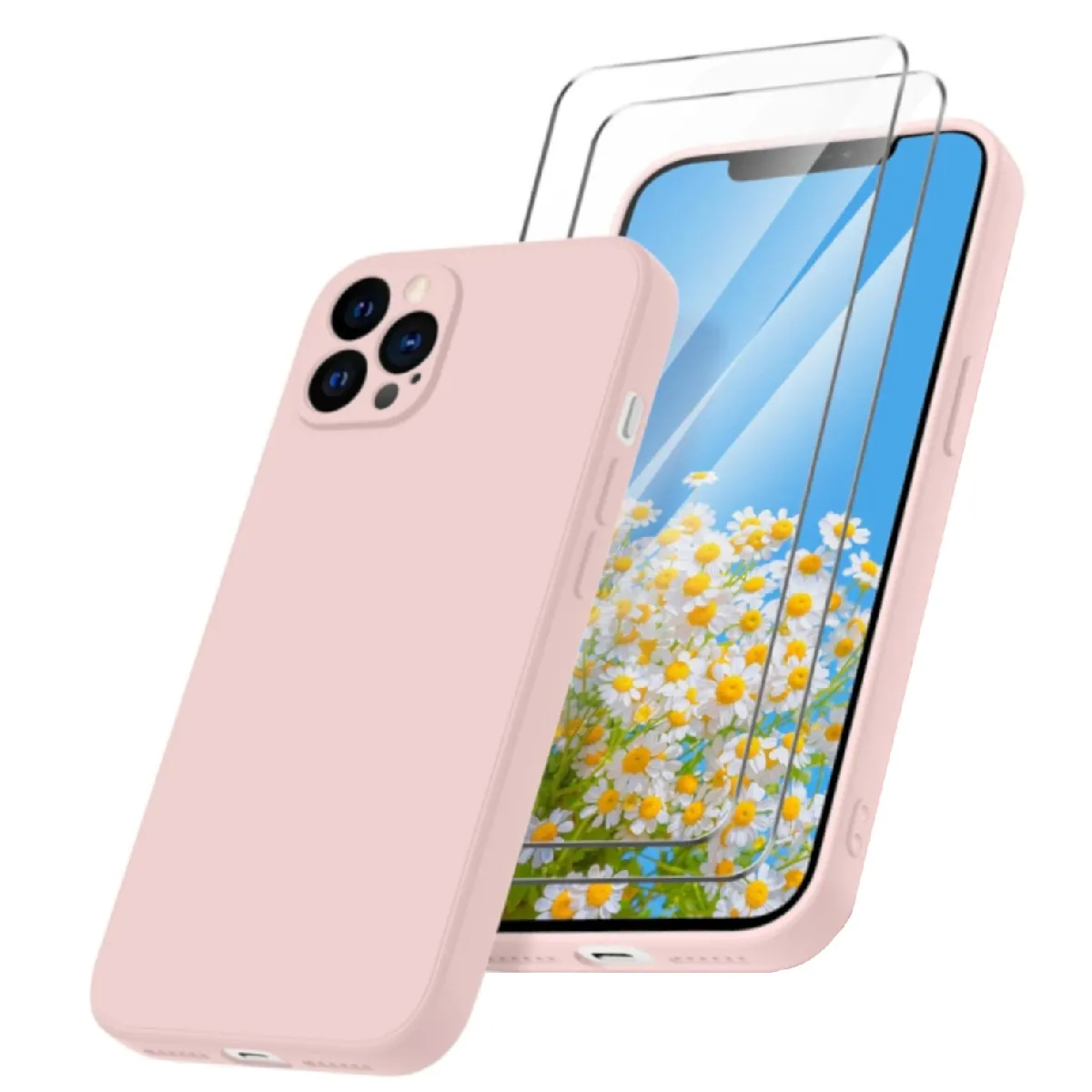 Little Boutik Rose Coque En Silicone Apple Iphone 12 Pro Max