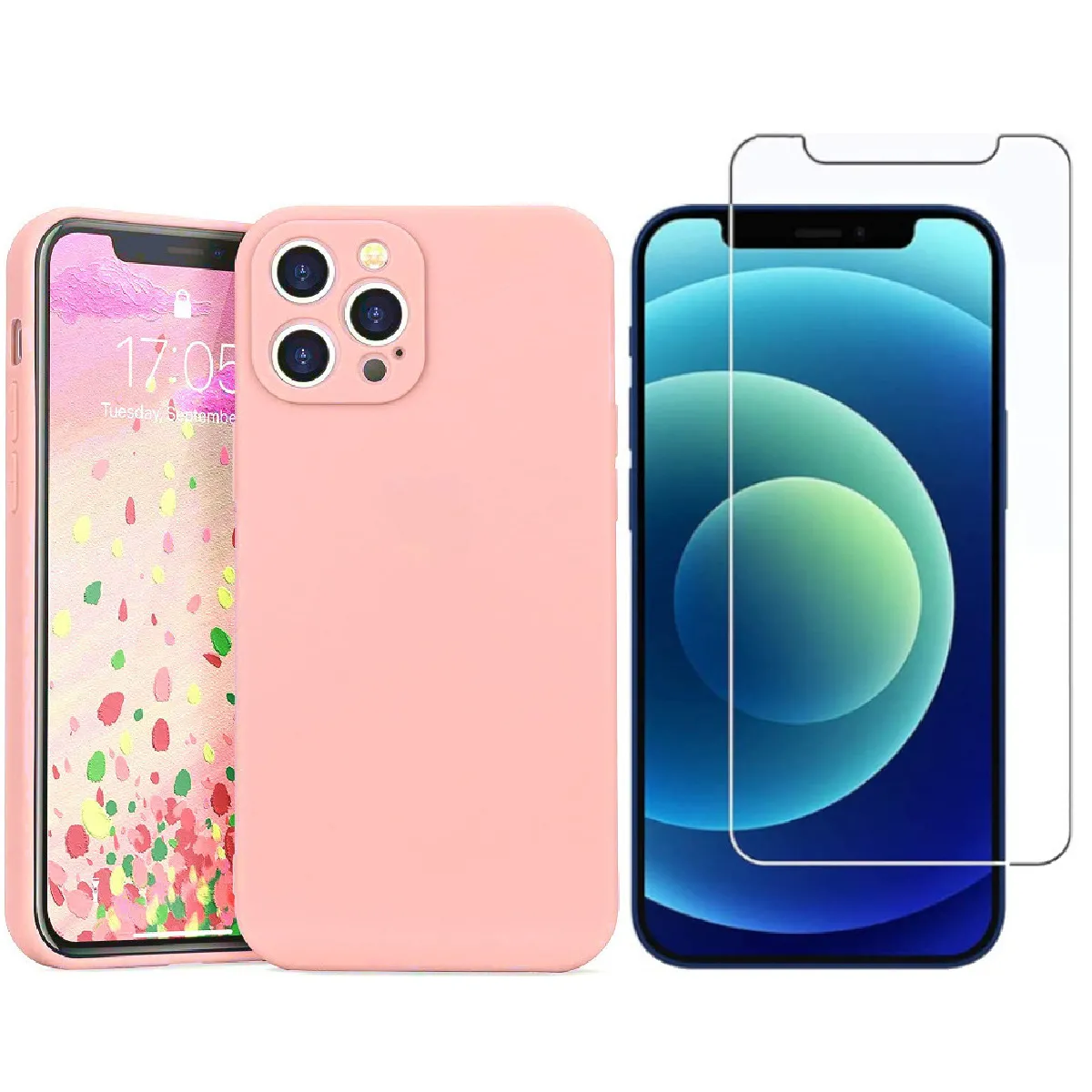 Little Boutik Rose Coque Silicone Apple Iphone 12 Pro Max