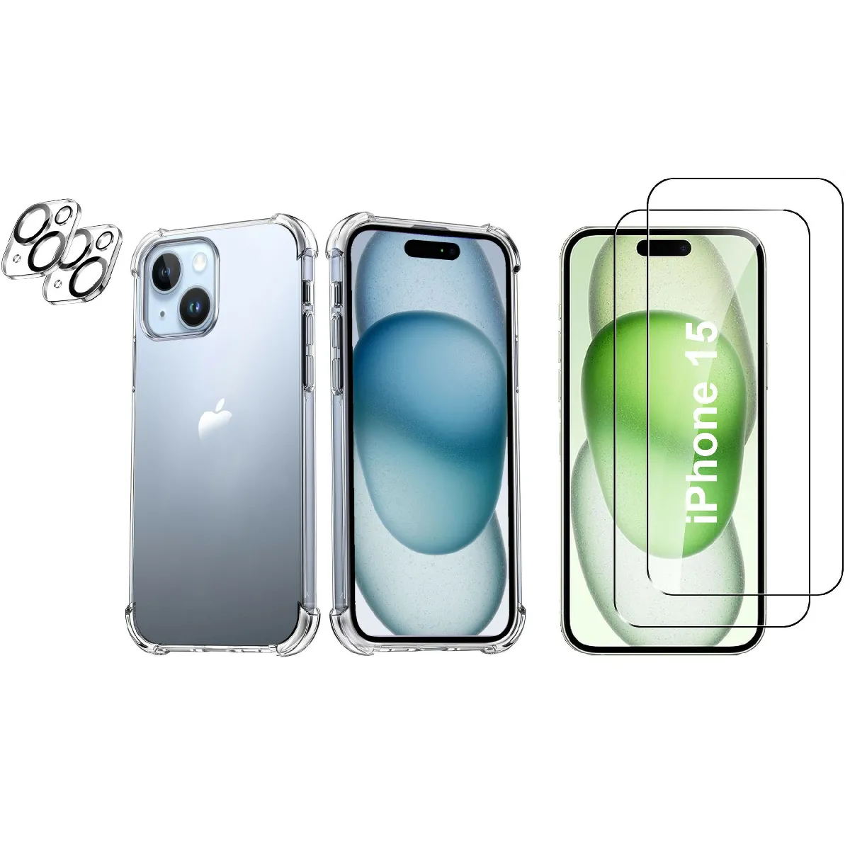 Little Boutik Coque En Silicone Apple Iphone 15 - Transparent