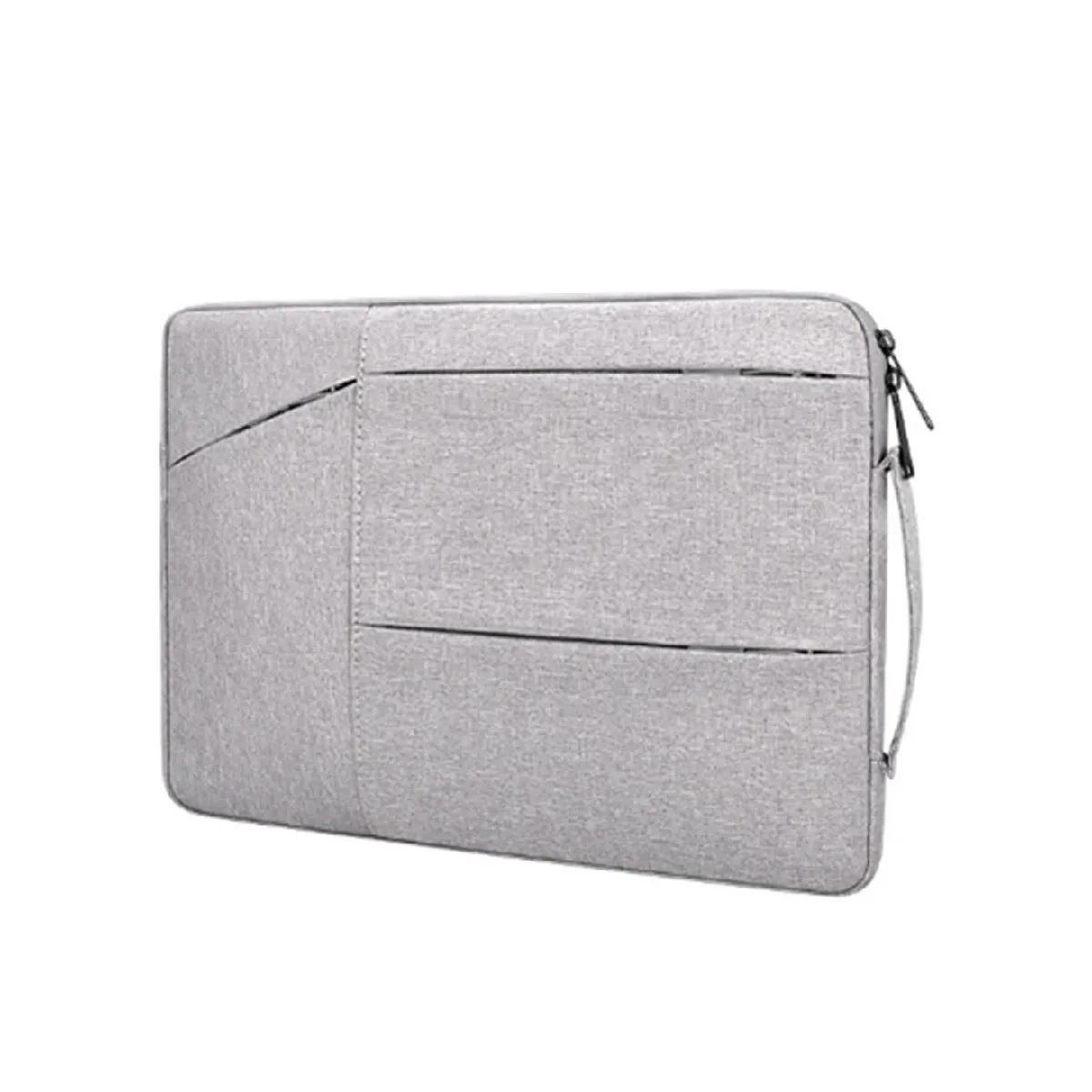 Sac pour ordinateur portable 11-12 pouces, adapté pour Macbook, Huawei, Xiaomi - gris