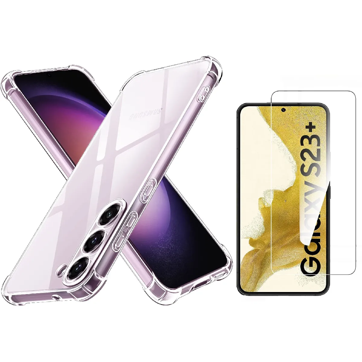 Little Boutik Coque Samsung Galaxy S23 Plus - Transparent