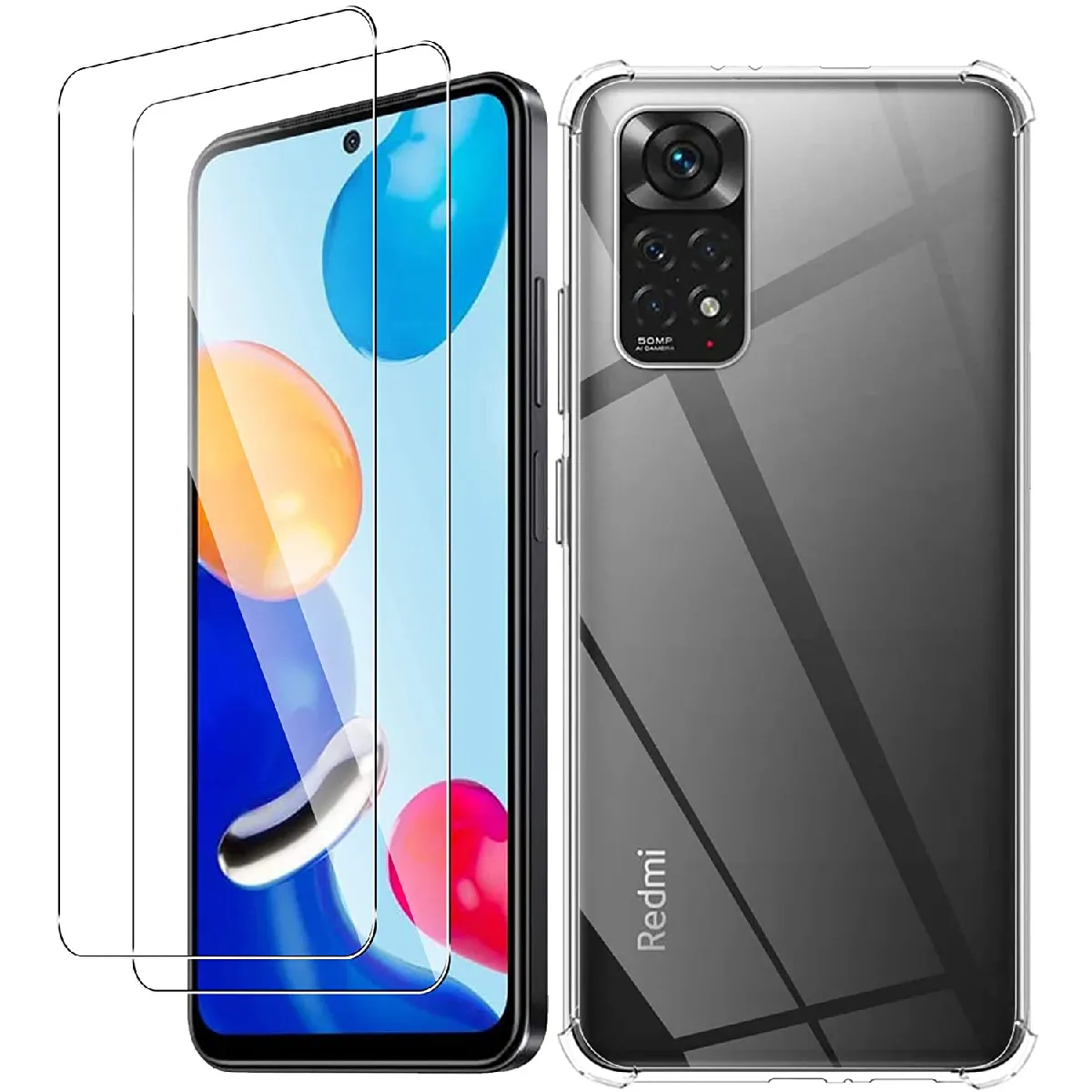 Little Boutik Coque À Angles Renforcés Xiaomi Redmi Note 11 / Note 11S - Transparent