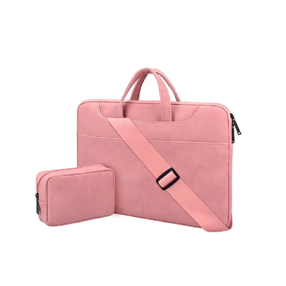 Sac étanche 14,1 pouces pour ordinateur portable - doublure professionnelle Rose
