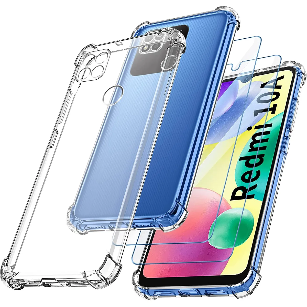 Little Boutik Coque À Coins Renforcés Xiaomi Redmi 10A - Transparent