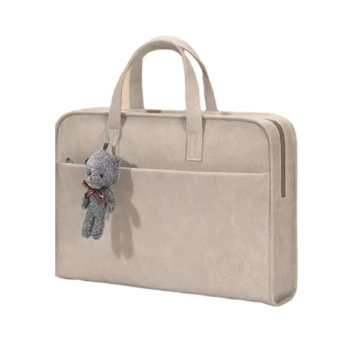 Sac pour ordinateur portable avec poignée anti-chute, à bandoulière, adapté à 16 pouces