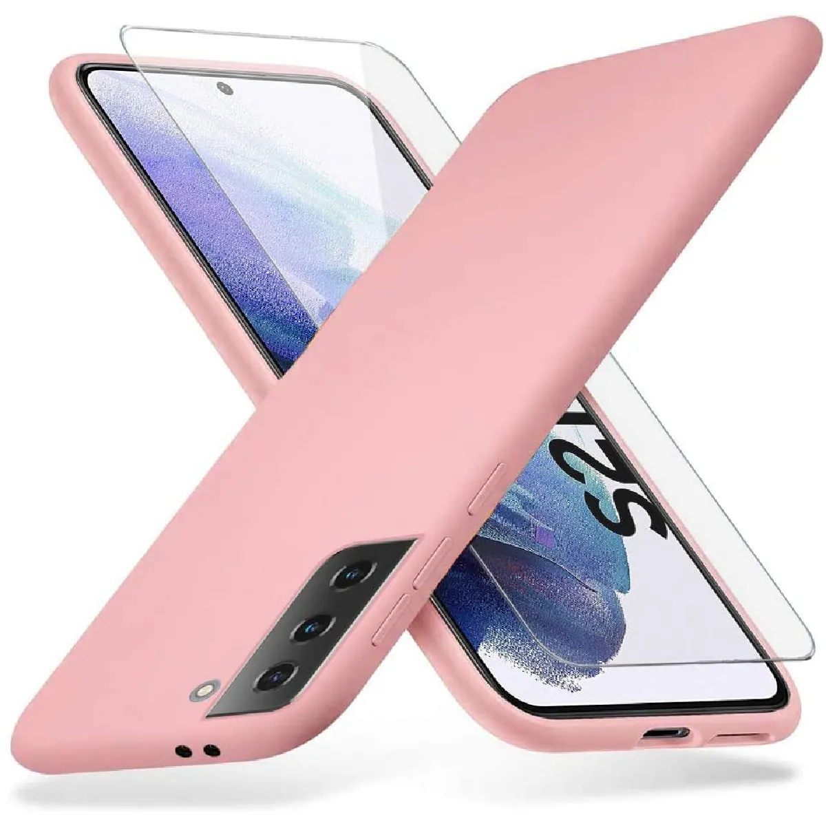 Little Boutik Rose Coque Samsung Galaxy S21 5G