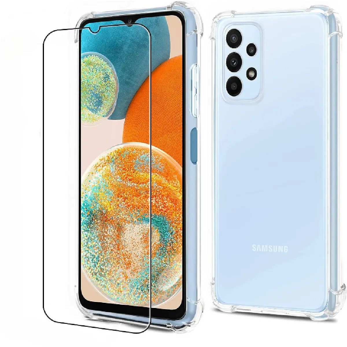 Little Boutik Coque À Angles Renforcés Samsung Galaxy A23 5G - Transparent