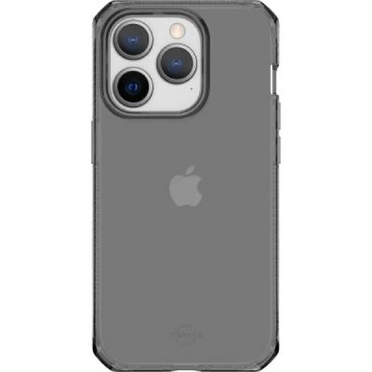 Itskins Noir Coque Pour Iphone 14 Pro Renforcée Spectrum Clear Transparent