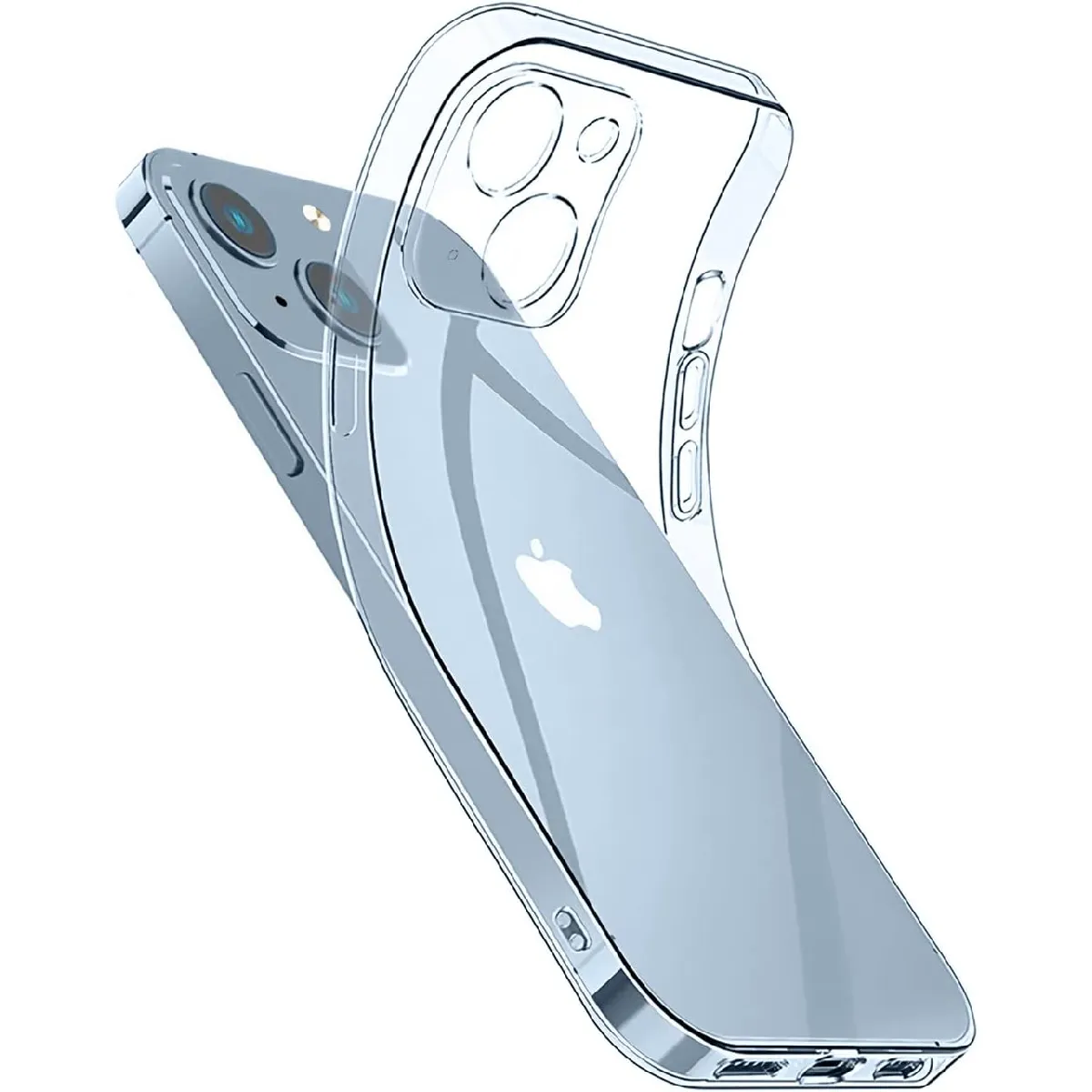 Little Boutik Coque En Silicone Apple Iphone 14 - Transparent