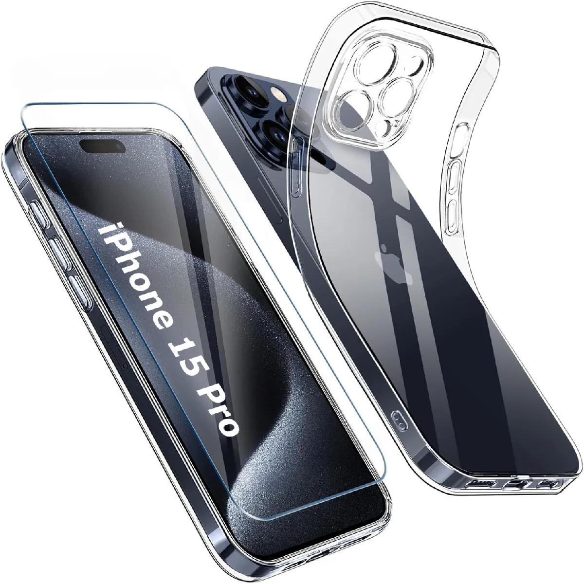 Little Boutik Coque Apple Iphone 15 Pro - Transparente