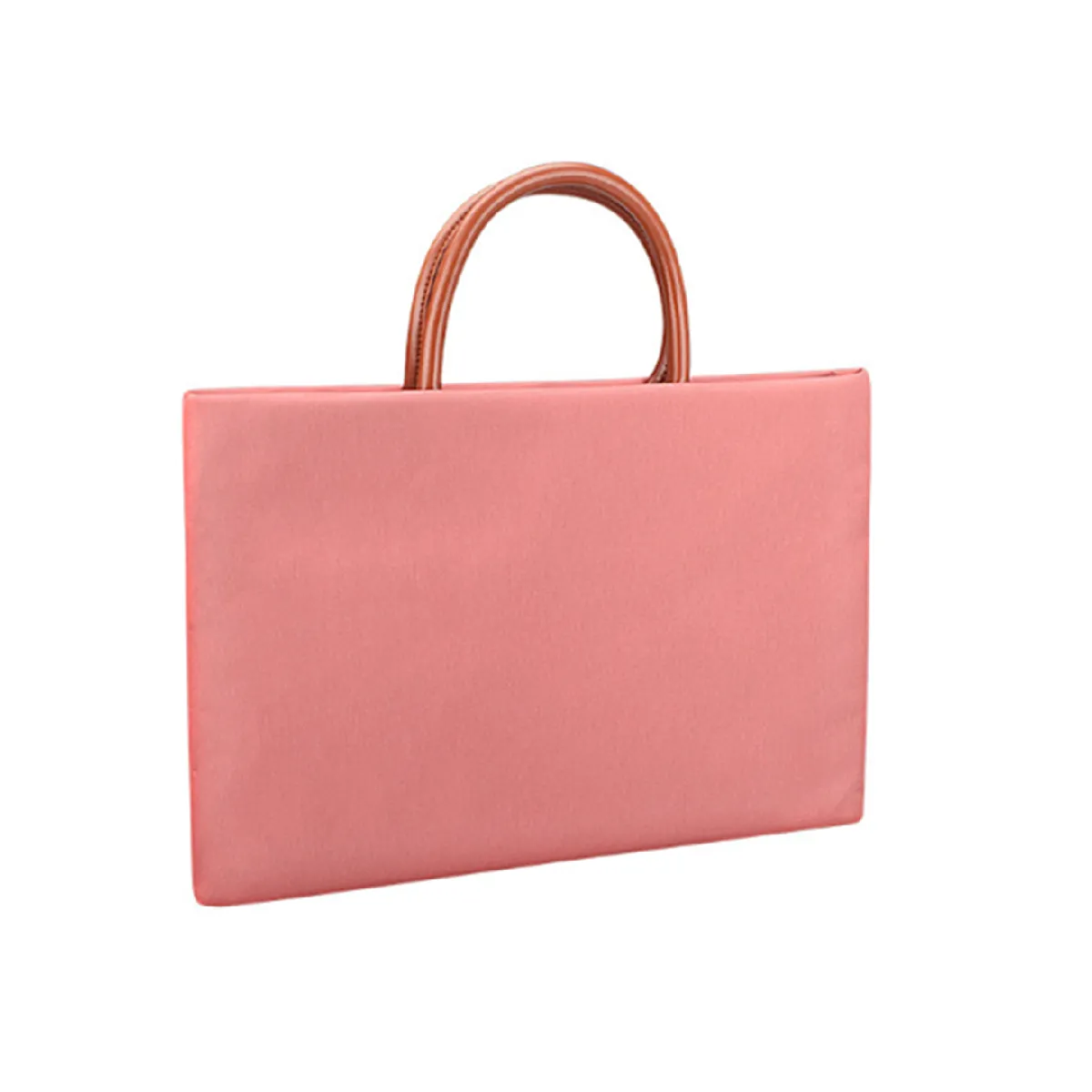 Sac pour ordinateur portable 15 pouces, étanche et résistant à l'usure, sac de doublure professionnel - rose