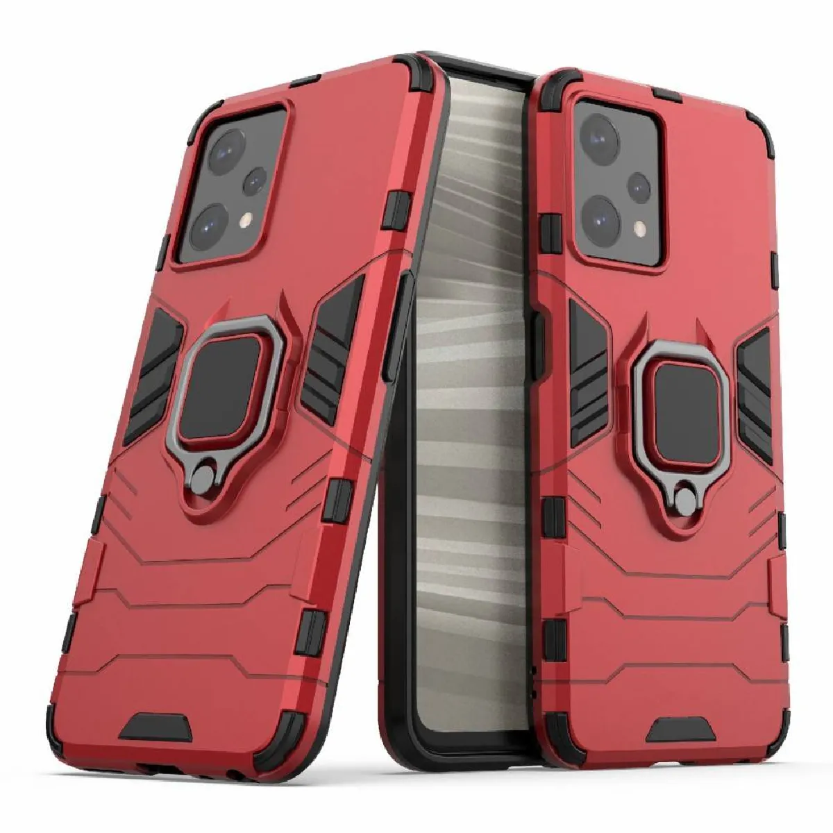 Htdmobiles Rouge Coque Realme 9 Pro 5G / Realme 9 5G / Oneplus Nord Ce 2 Lite 5G - Choc
