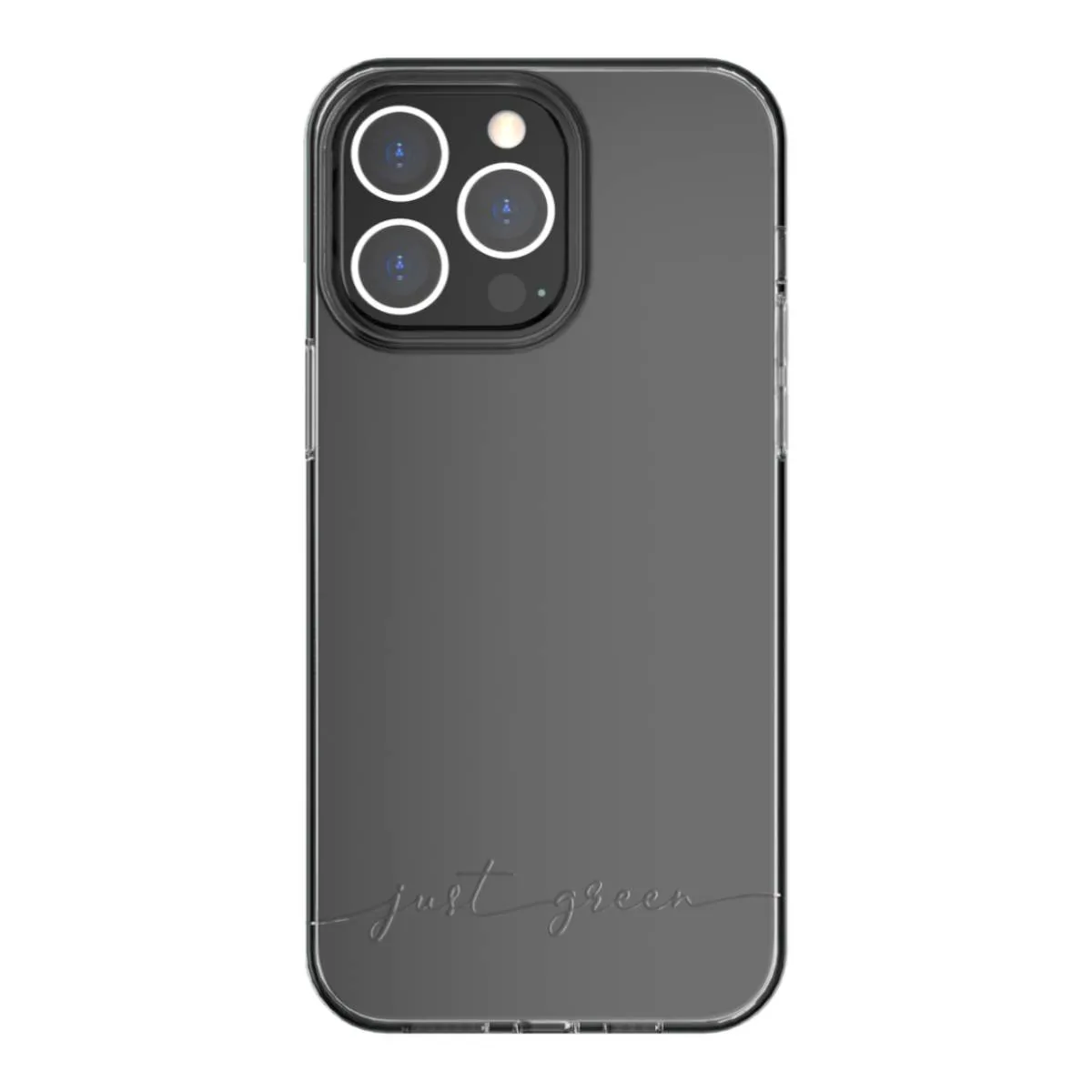 Just Green Coque De Protection Pour Iphone 14 Pro Infinia Recyclable Transparent