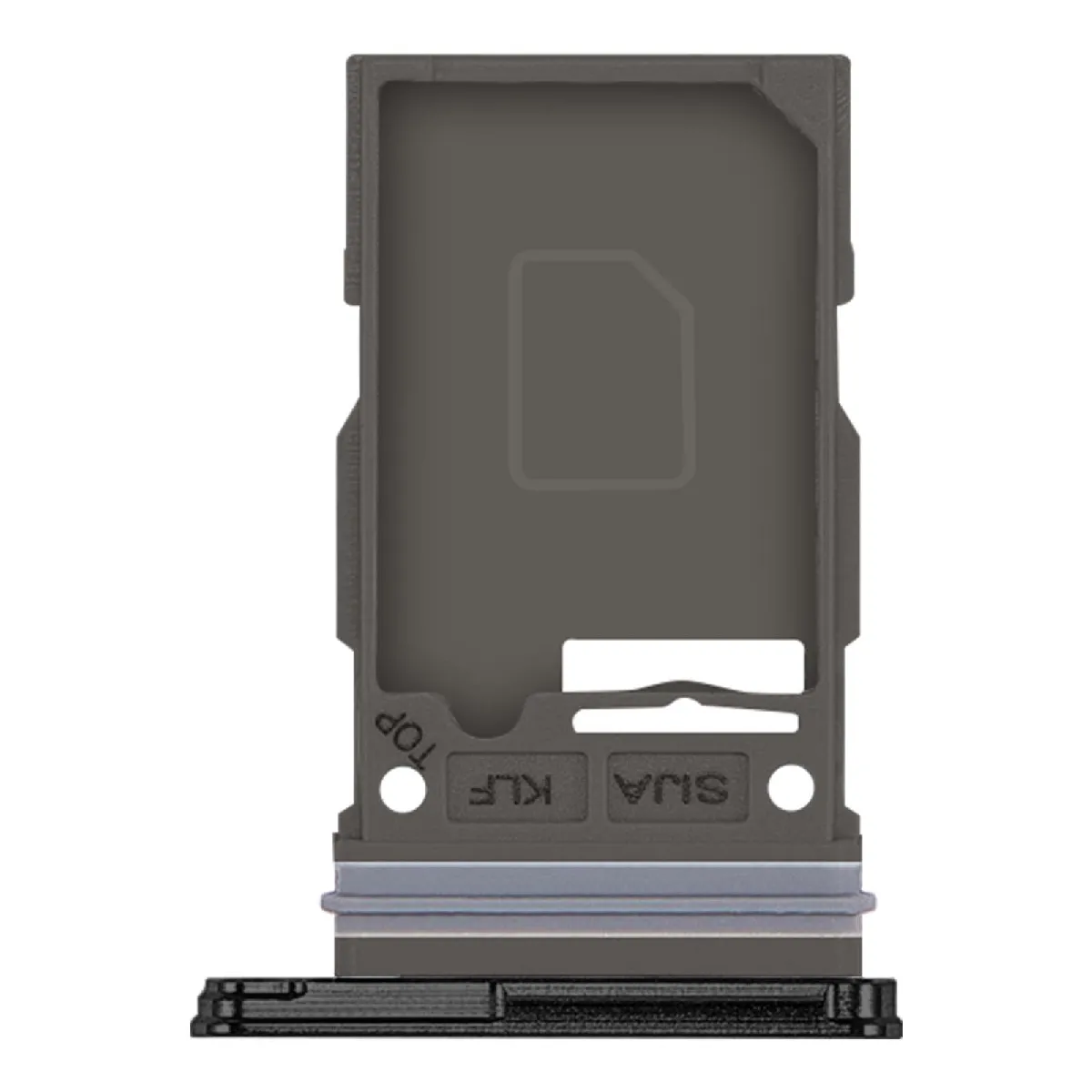 Clappio - Tiroir Carte SIM - Samsung Galaxy S22 Plus - Gris - Image 2