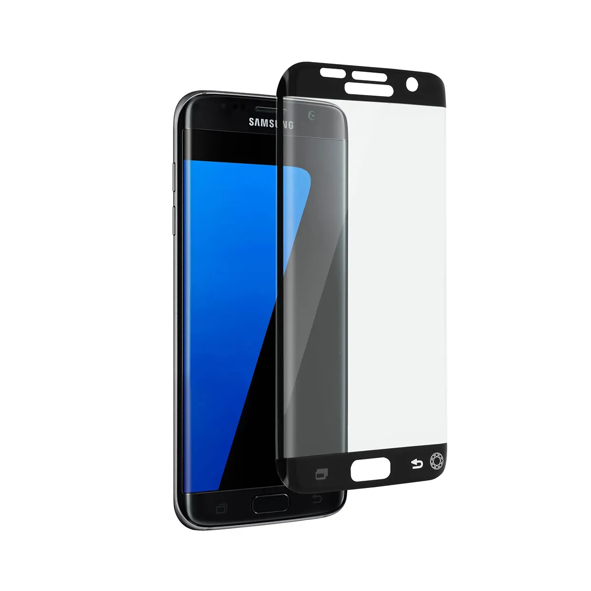 Force Glass Verre Pour Galaxy S7 Edge Transparent