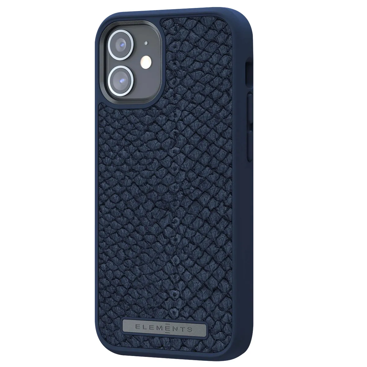 NJORD  Coque pour iPhone 12 Mini &Eacute;l&eacute;gante VATN Bleu