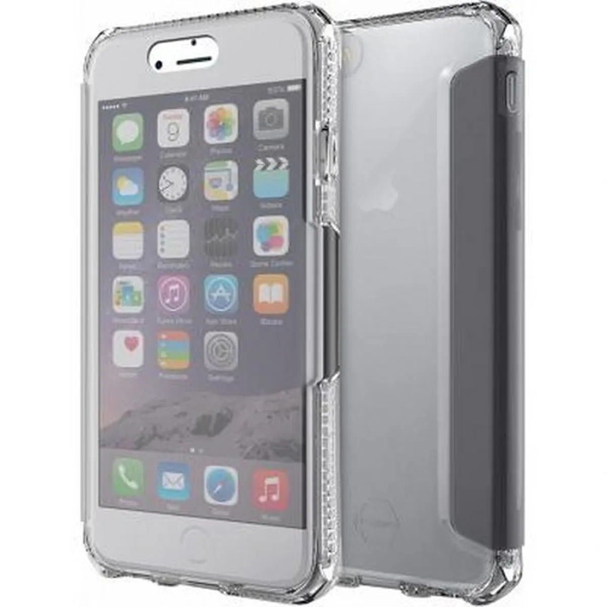Itskins Etui à rabat transparent Itskins Spectra Vision pour iPhone 6/6S Transparent