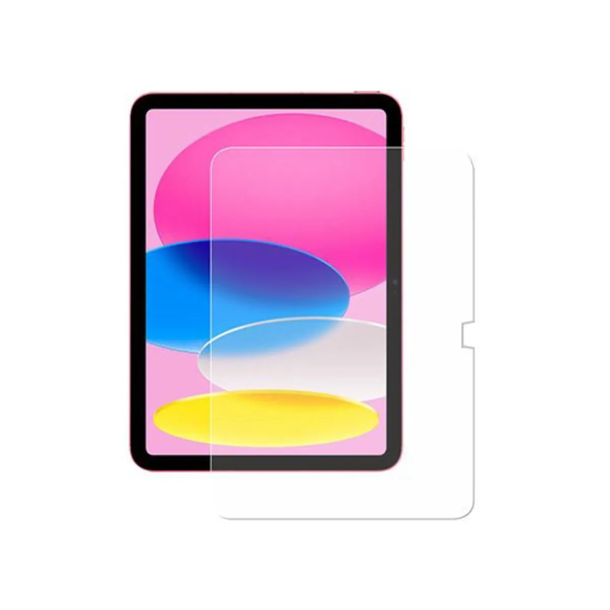 Non Communiqué Transparent Verre De Protection Pour Ipad 10.9 Dixième Génération Mw - Image 3