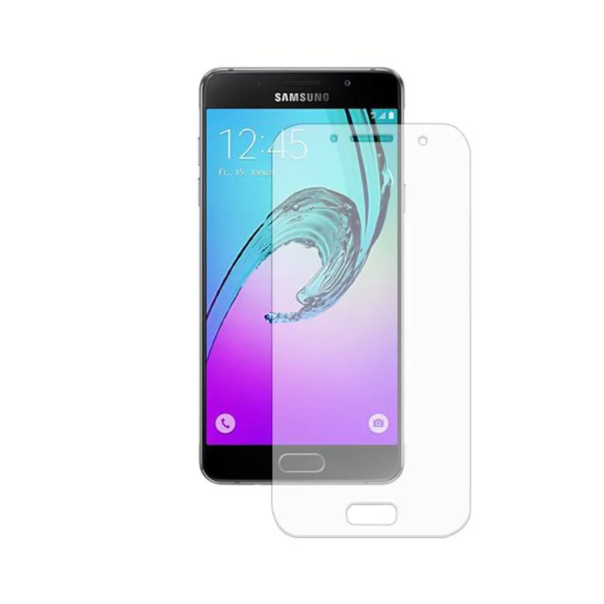 Mw Transparent Verre De Protection D'écran Pour Samsung Galaxy A5 Polybag Glass Basic - Neuf - Image 2