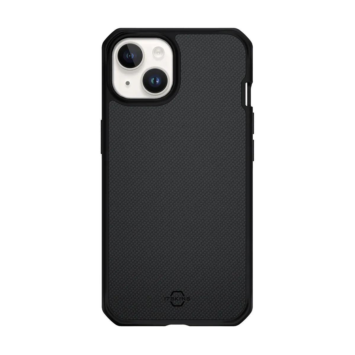 Itskins Noir Coque Pour Iphone 14 Plus Renforcée Ballistic Nylon R
