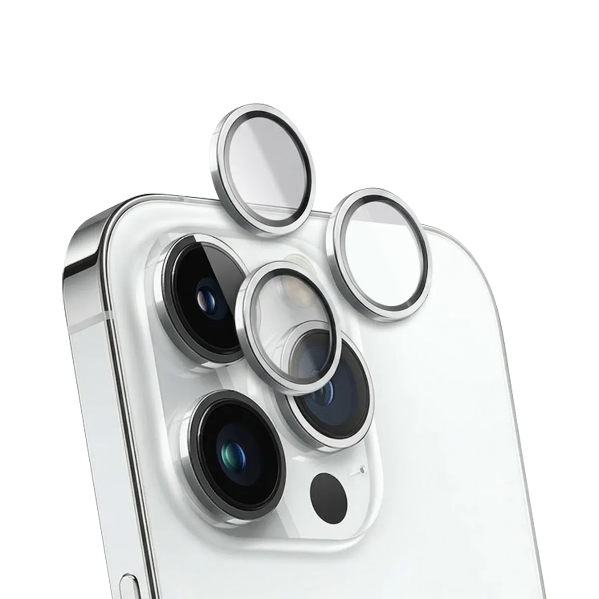 Force Argent Glass Verre Iphone 14 Pro/14 Pro Max