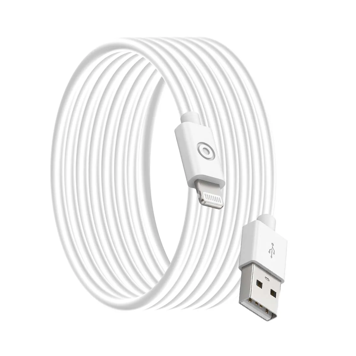 Bigben Blanc Connected Câble Usb A/Lightning 2M - 2.4A