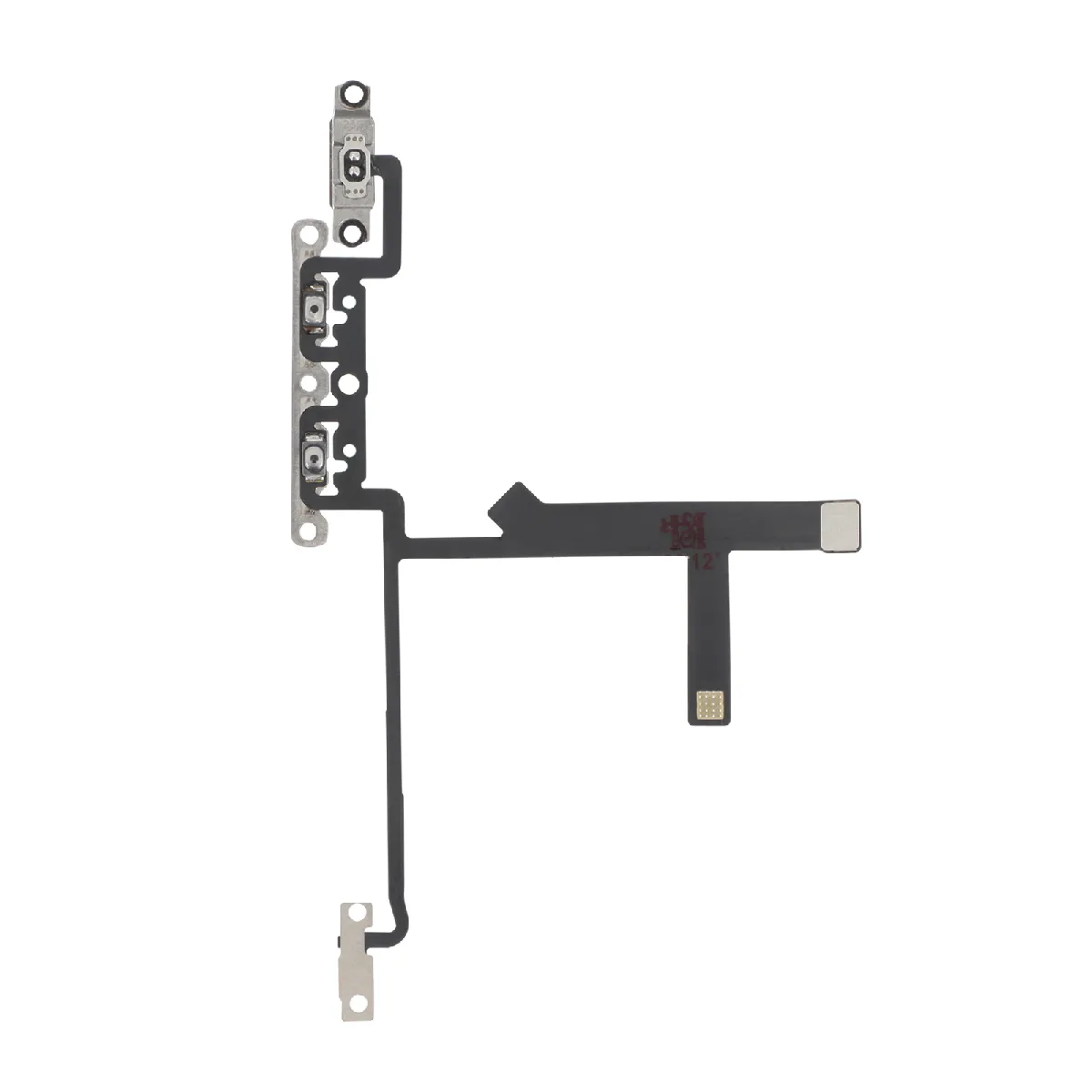 Avizar Noir Clappio Nappe Bouton Volume Pour Iphone X