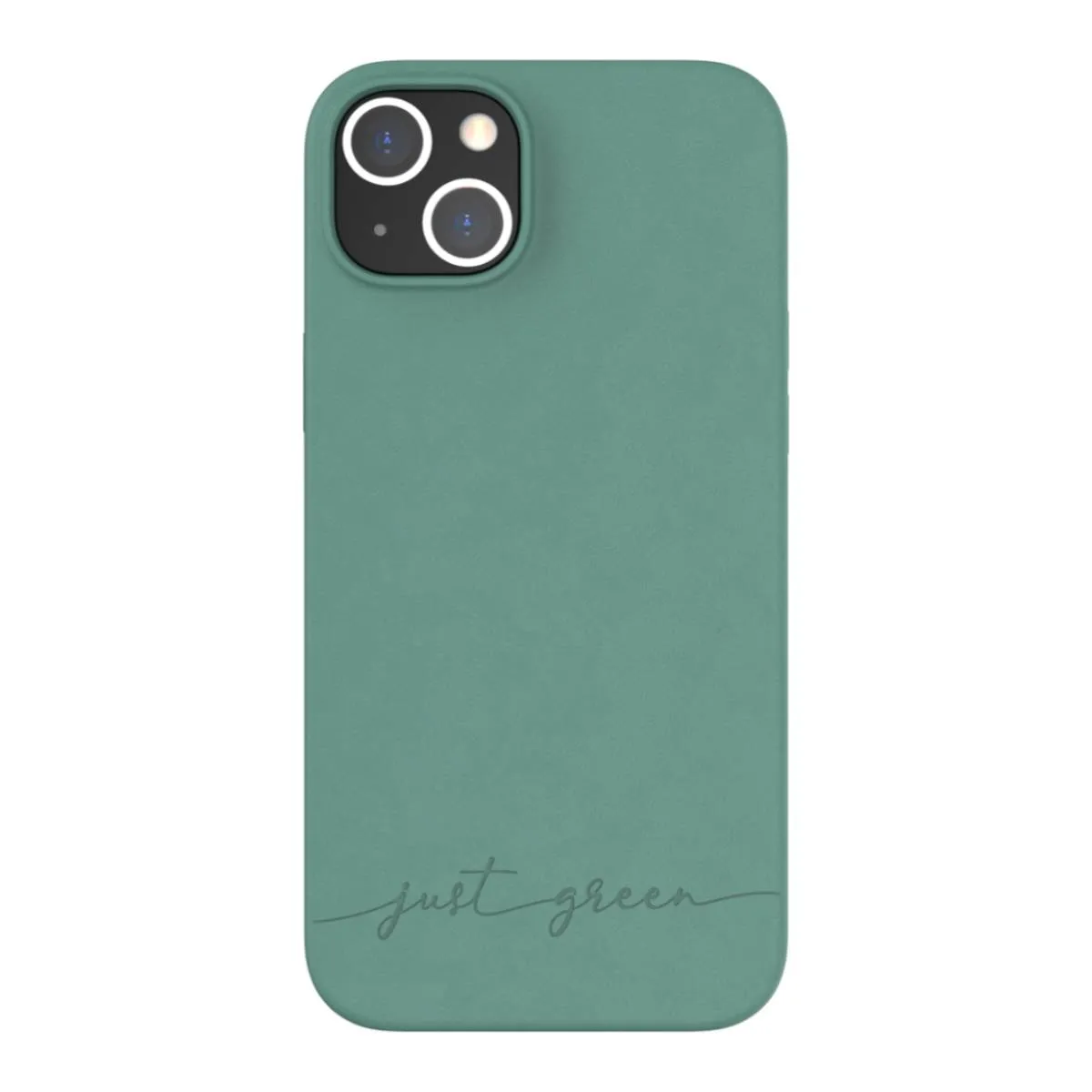 Just Green Vert Coque De Protection Pour Iphone 14 Plus Natura Recyclable
