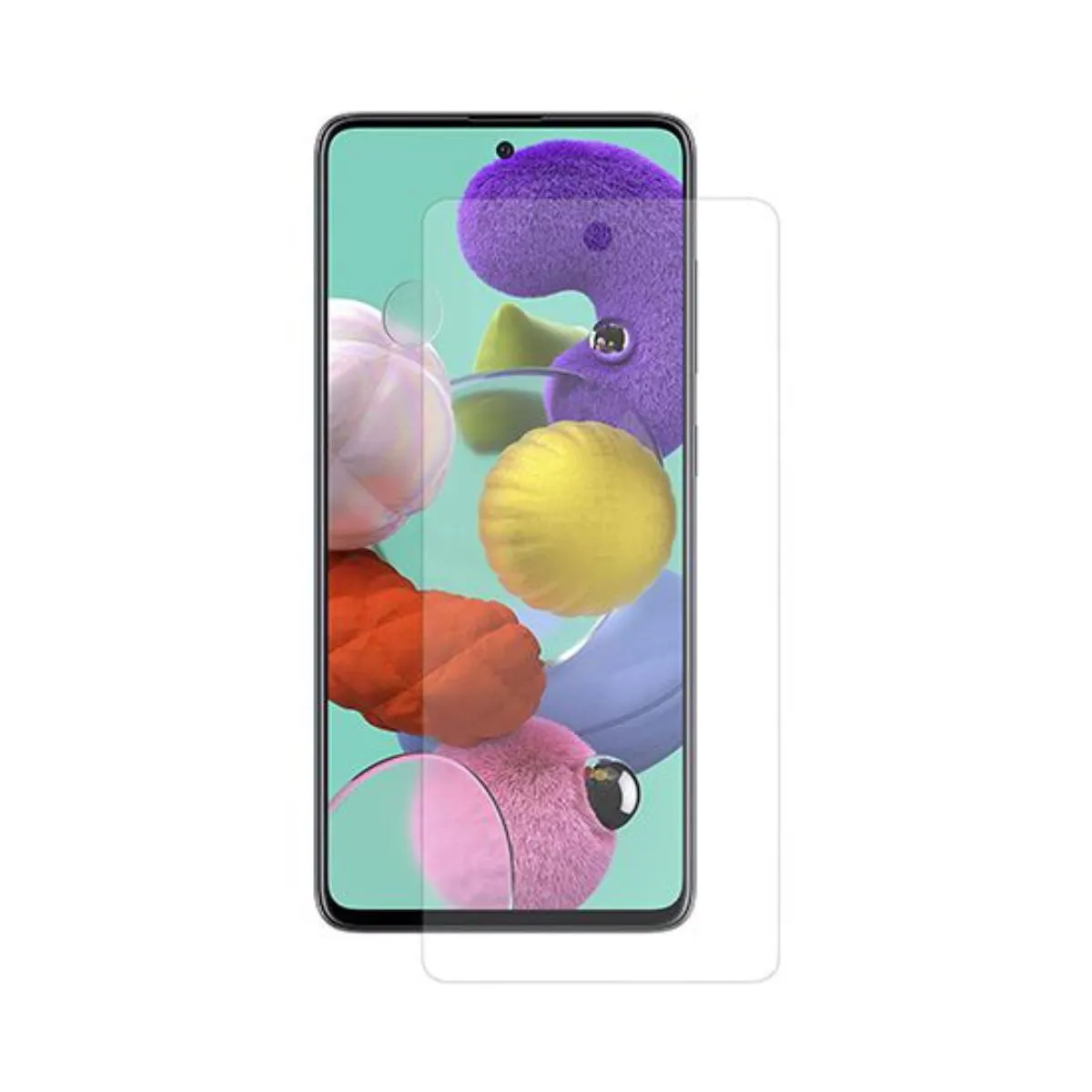 Mw Verre De Protection D'écran Pour Samsung Galaxy A51 Glass Basic Transparent - Image 3
