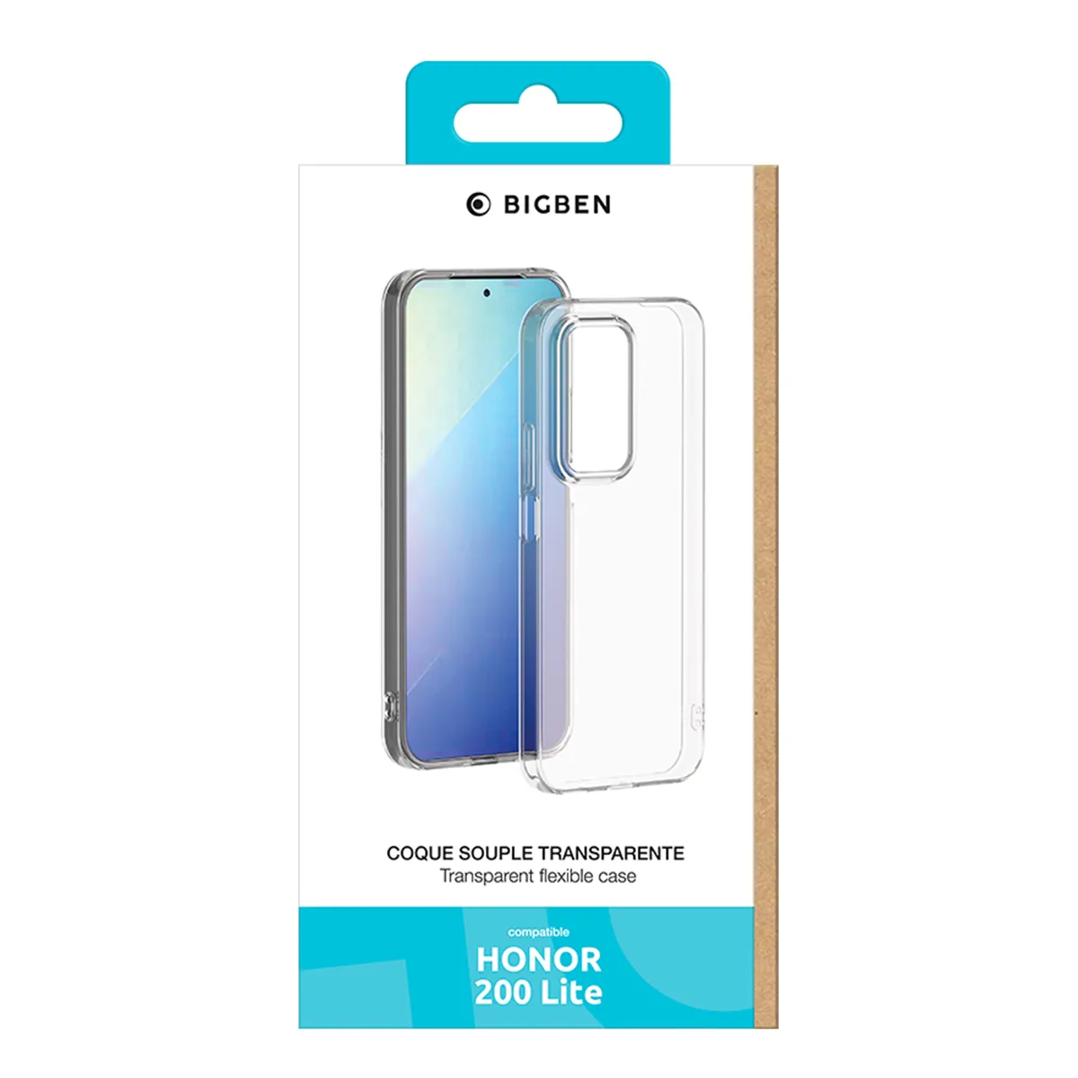Pack Honor 200 Lite : Coque Silicone Transparente + 2 Verres Trempés Little Boutik