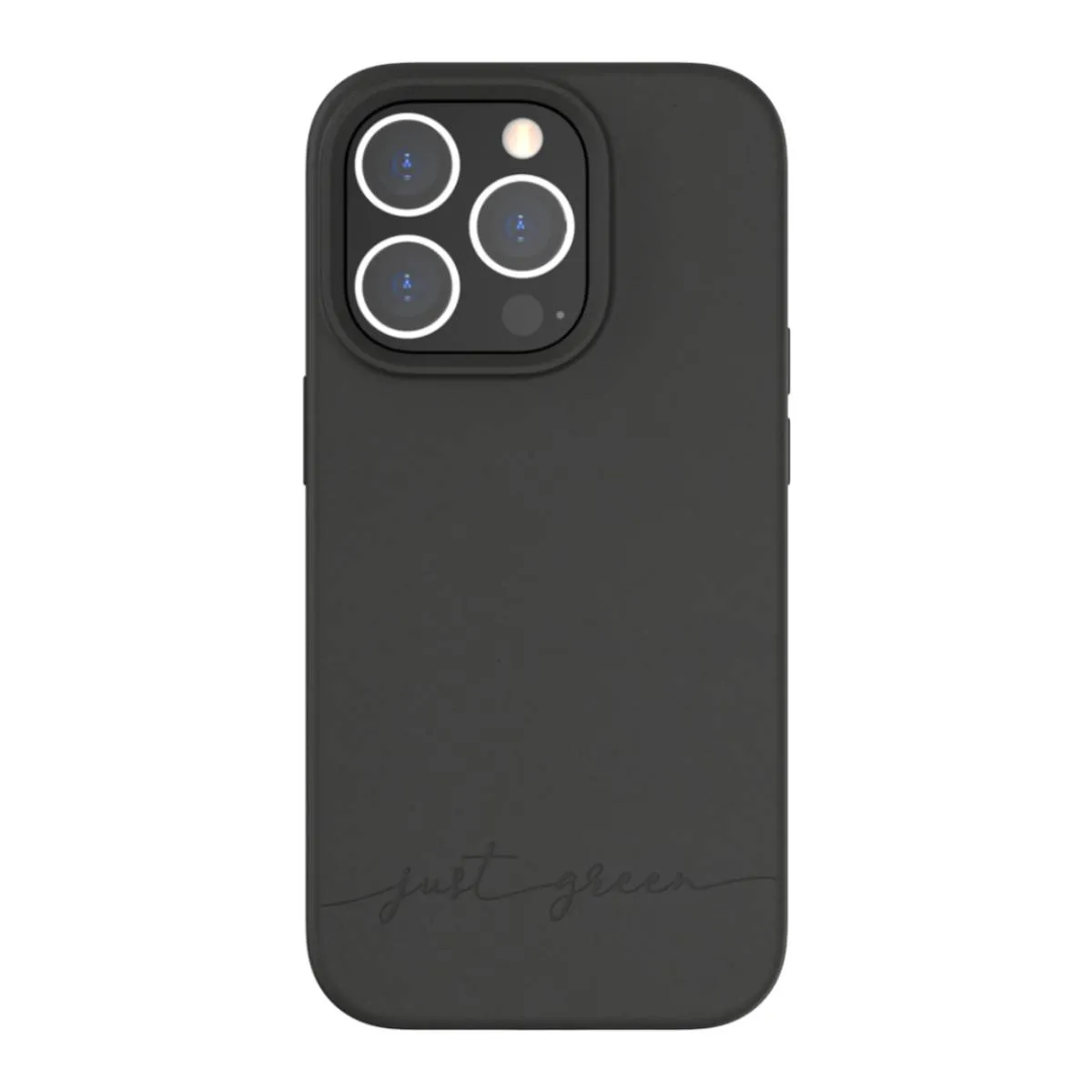 Just Green Noir Coque De Protection Pour Iphone 14 Pro Natura Recyclable