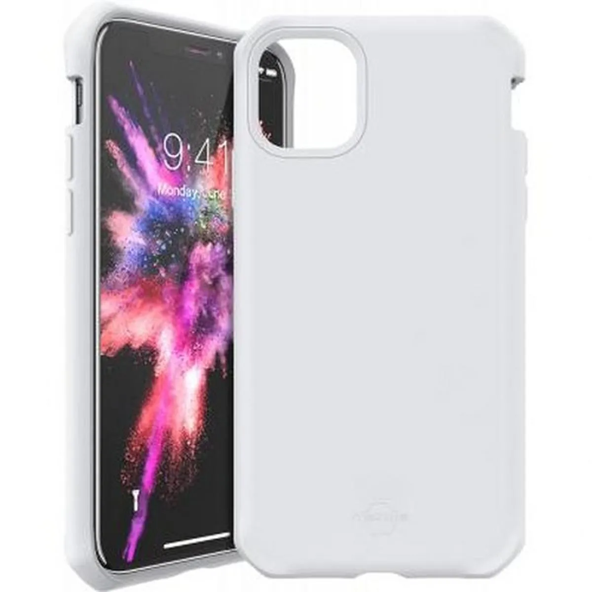 Itskins Blanc Coque Pour Iphone 11 Pro Rigide Hybrid