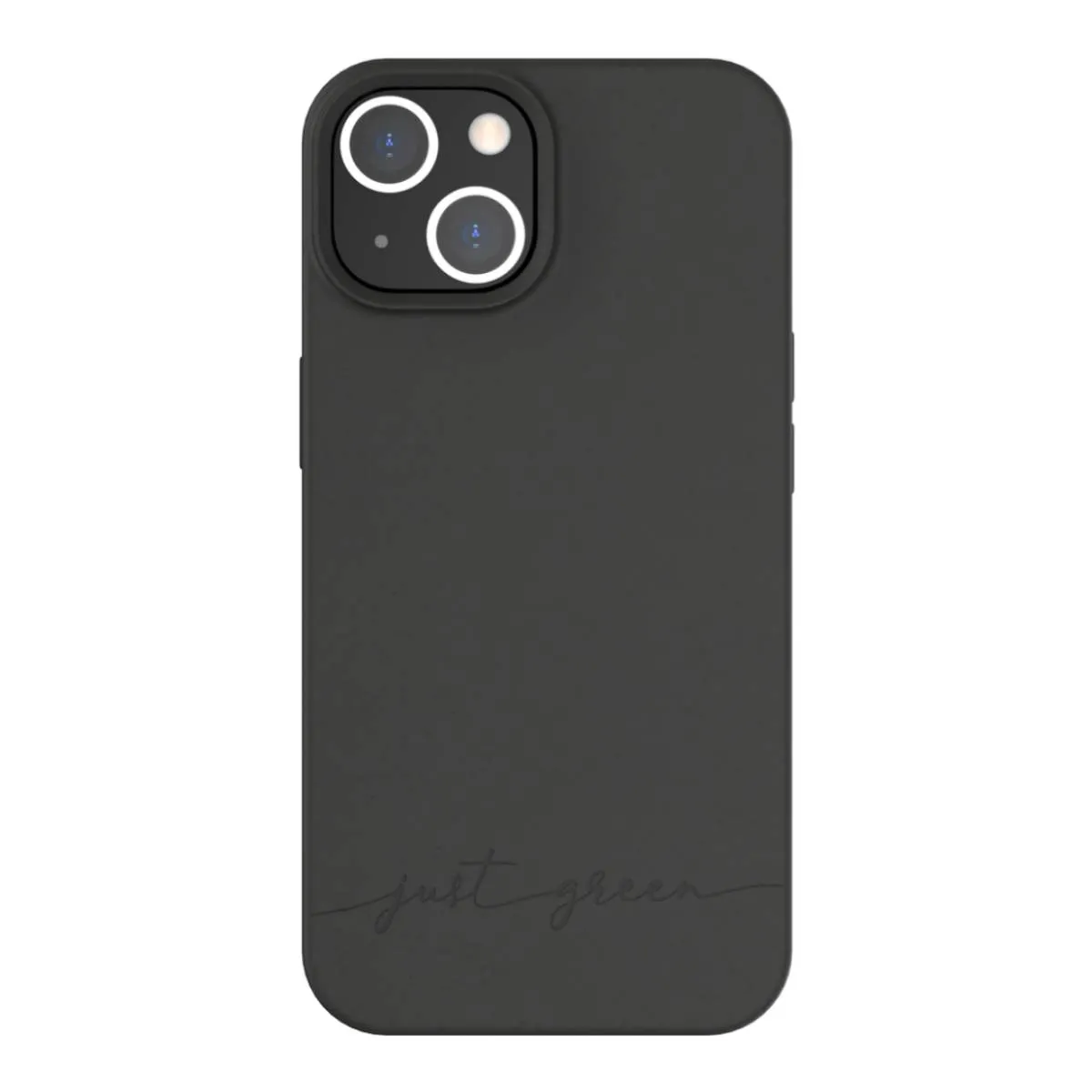 Coque iPhone 14 Natura Noire - Eco-conçue Just Green